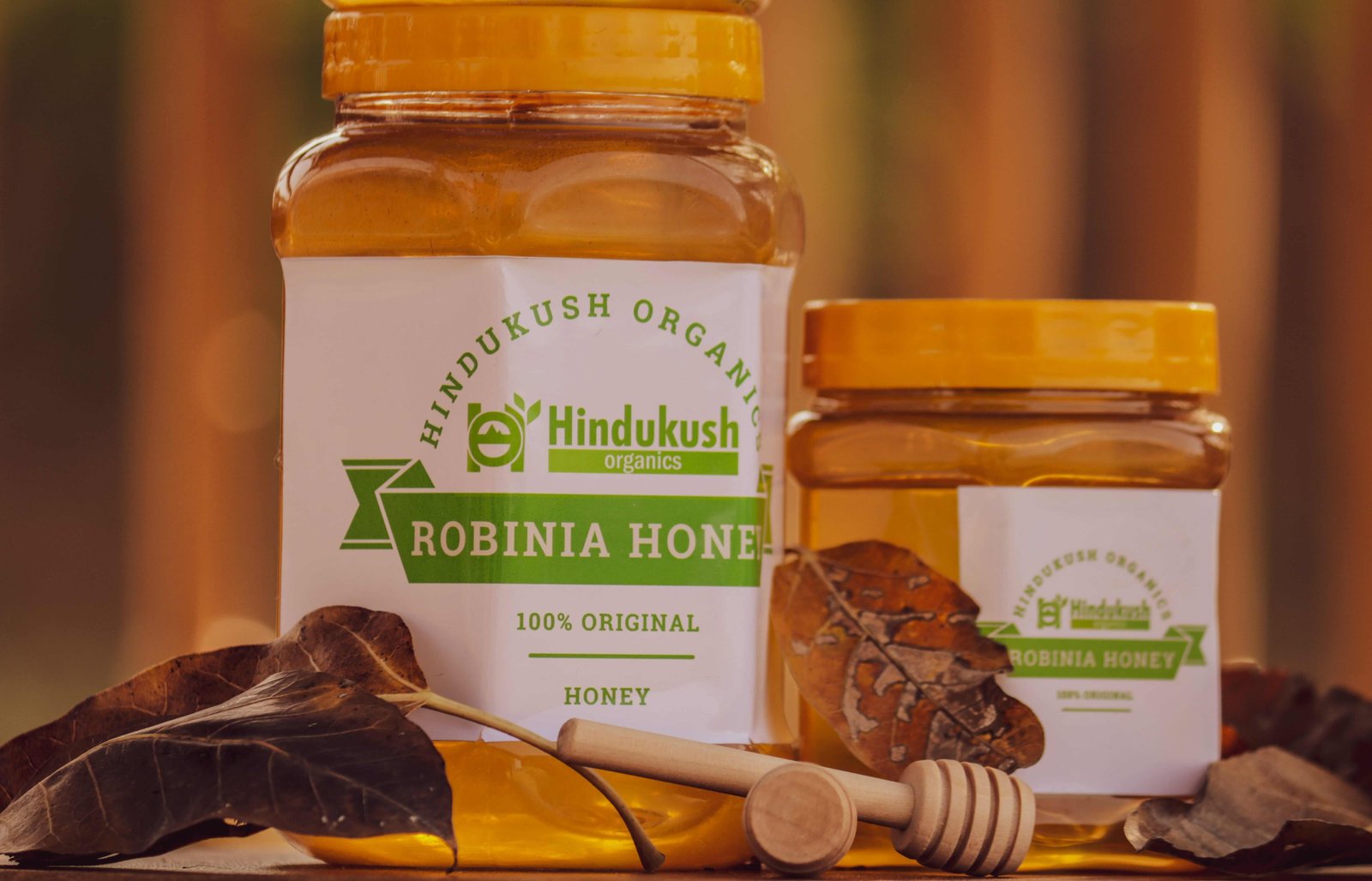 Pure and Organic Robinia Honey